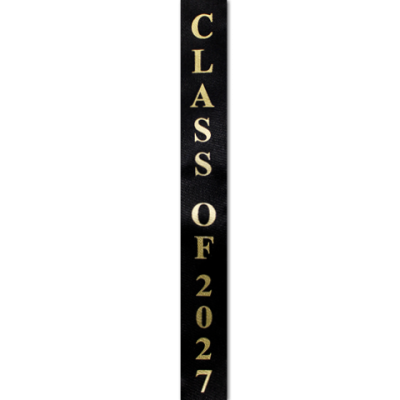class of 2027 imprint ribbon