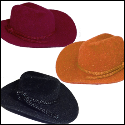 3" Cowboy Hats