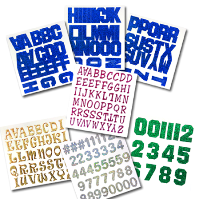 Alphabet and Number Stickers