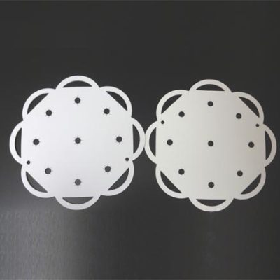 9" Scalloped Heavy Duty Mum Backer