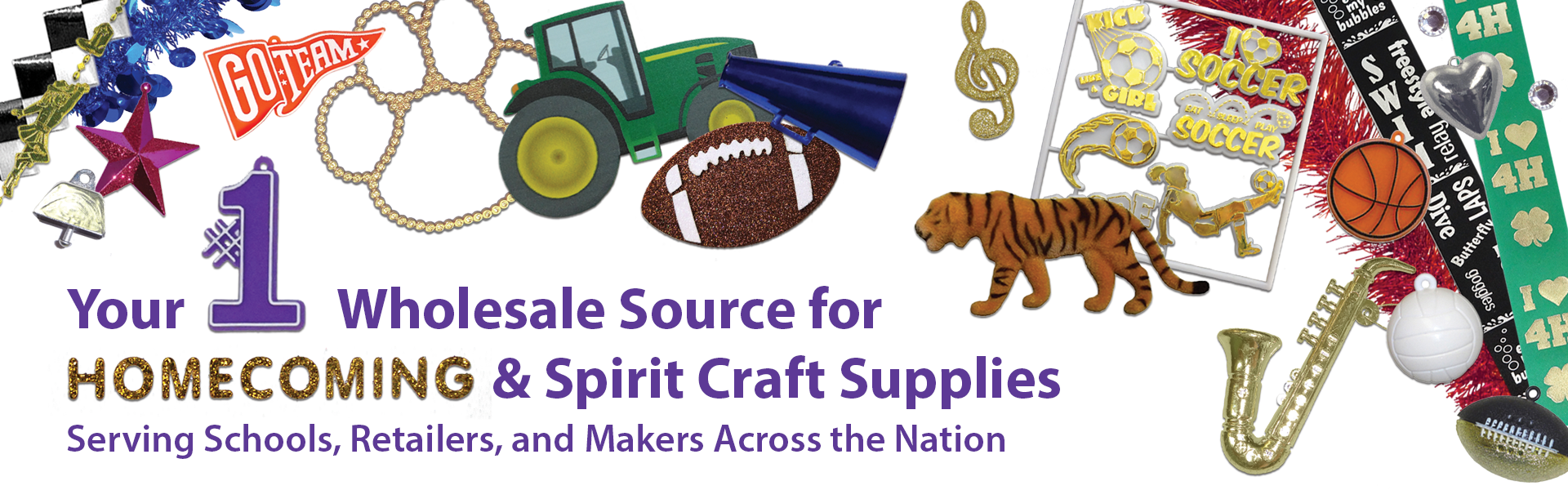 #1 homecoming and spirit wholesale and supplies