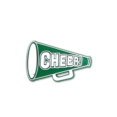 cheer megaphone emerald trinket