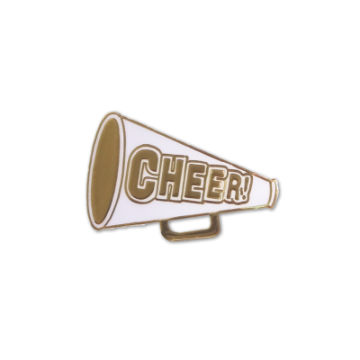 cheer megaphone gold trinket