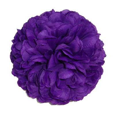 purple 8.5 inch old style mum