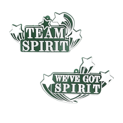 hunter and white team spirit trinkets