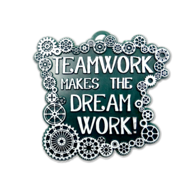 Hunter teamwork makes the dream work trinket