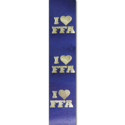 I love FFA imprint ribbon