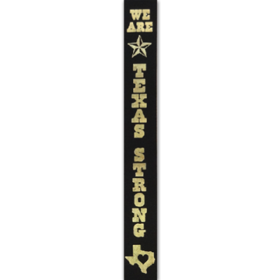 we are Texas strong imprint ribbon
