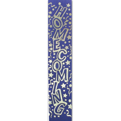 homecoming confetti imprint ribbon