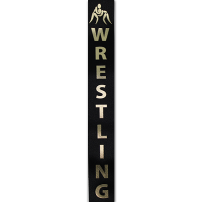 wrestling imprint ribbon