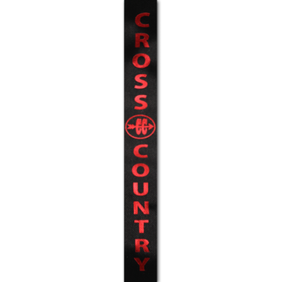 cross country imprint ribbon