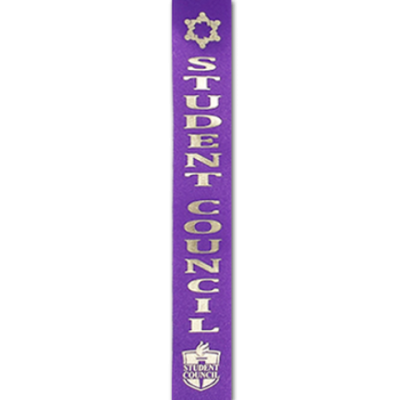 student council imprint ribbon