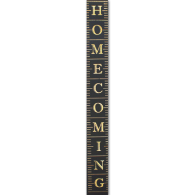 homecoming yardage imprint ribbon