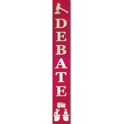 debate imprint ribbon