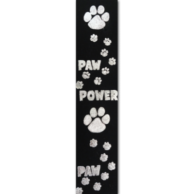 paw power imprint ribbon