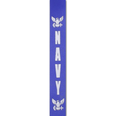 navy imprint ribbon