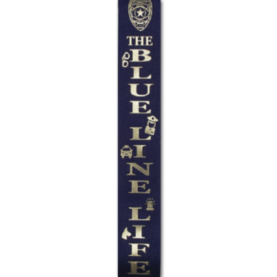 the blue line imprint ribbon
