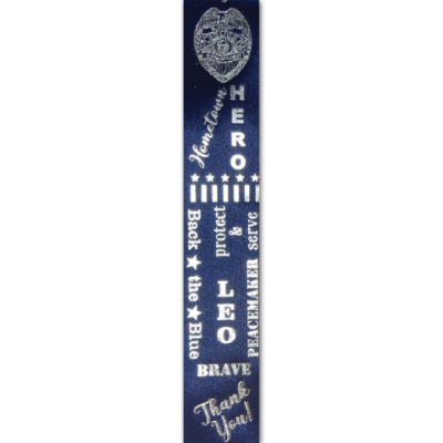police appreciation imprint ribbon