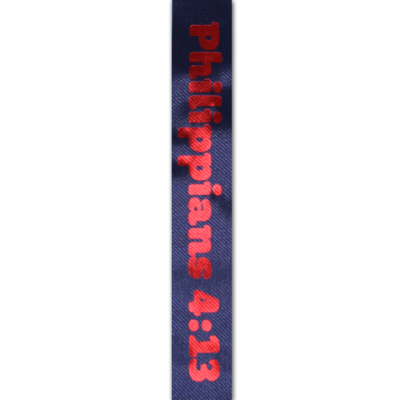 Phillippians 4:13 imprint ribbon
