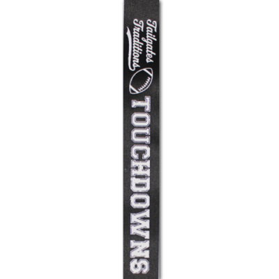 Tailgates, traditions, touchdowns imprint ribbon