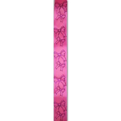 bows imprint ribbon