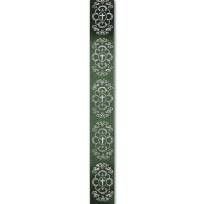 Cross swirl imprint ribbon