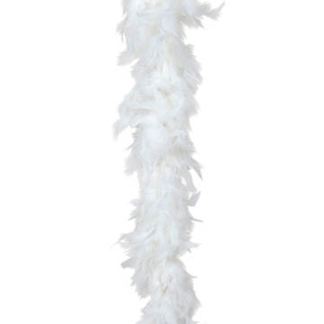 Chandelle Feather Boa - White - 60 in. - 1 pc. pkg.