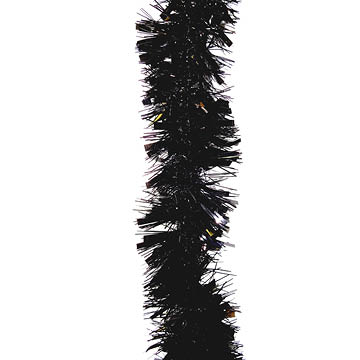 black boldz foil garland